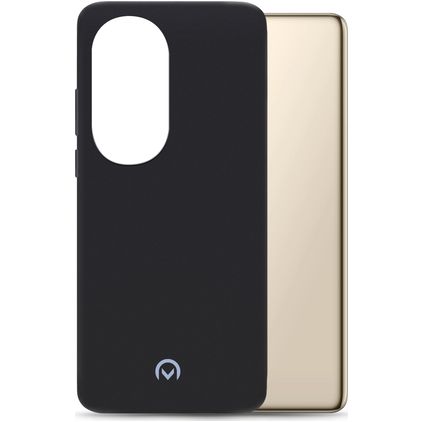 Mobilize Rubber Gelly Coque Huawei P50 Pro Coque arrière en TPU Souple - Matt Black