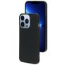 Mobiparts Coque iPhone 13 Pro Coque arrière en Silicone - Noir