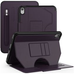 Mobigear Magnetic Folio Coque iPad 10 (2022) Etui + Porte-crayon - Violet