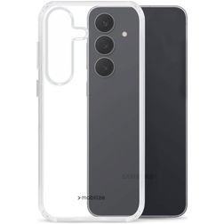 Mobilize Gelly Case Coque Transparente Samsung Galaxy S25 FE Coque arrière en TPU Souple - Transparent