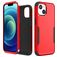 Mobigear Ultra Tough Coque iPhone 15 Plus Coque arrière Rigide Anti-Chocs - Rouge