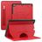 Mobigear Magnetic Folio Coque iPad 9 (2021) Etui + Porte-crayon - Rouge