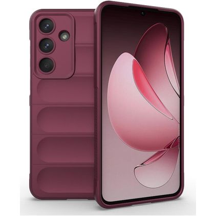 Mobigear Bumpy Samsung Galaxy S25 FE TPU souple Coque arrière - Rouge