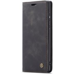 Caseme 013 Housse Samsung Galaxy A71 Etui Porte-Monnaie - Noir
