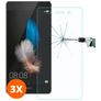 Mobigear Huawei P8 Lite (2016) Verre trempé Protection d'écran - Compatible Coque (Lot de 3)
