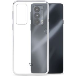 Mobilize Gelly Coque Transparente Motorola Edge 20 Coque arrière en TPU Souple - Transparent
