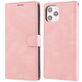 Mobigear Wallet Housse iPhone 14 Pro Etui Porte-Monnaie - Rose doré