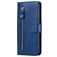 Mobigear Zipper Housse Xiaomi Redmi Note 9 Etui Porte-Monnaie - Bleu