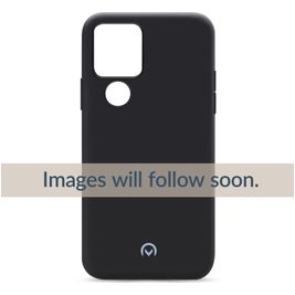 Mobilize Rubber Gelly Coque Samsung Galaxy M13 Coque arrière en TPU Souple - Matt Black