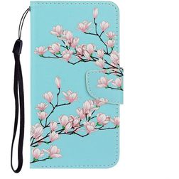 Mobigear Design Housse Xiaomi Redmi 9C Etui Porte-Monnaie - Fleur