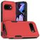 Mobigear Heavy Armor Coque Google Pixel 9a Coque arrière Rigide Anti-Chocs - Rouge