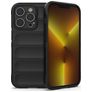 Mobigear Bumpy Coque iPhone 14 Pro Coque arrière en TPU Souple - Noir