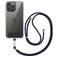 Mobigear Lanyard - Cordon de téléphone universel ajustable - Bleu Marin