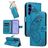 Mobigear Butterfly Samsung Galaxy S26 Étui Portefeuille - Bleu