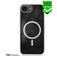 Striker X-Core Xtreme Impact Coque Transparente iPhone 16e MagSafe Coque arrière Rigide Anti-Chocs - Transparent
