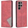 Mobigear Rhombus Slim Housse Samsung Galaxy S25 Ultra Etui - Rouge