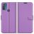 Mobigear Classic Housse Motorola Moto G50 Etui Porte-Monnaie - Violet