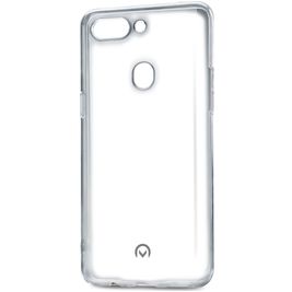 Mobilize Gelly Coque Transparente OPPO R15 Pro Coque arrière en TPU Souple - Transparent