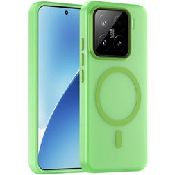 Mobigear Shockproof Coque Xiaomi 15 MagSafe Coque arrière Rigide - Vert