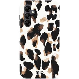 MIO Samsung Galaxy A14 MagSafe Plastique rigide Coque arrière - Leopard