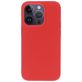 Mobiparts Coque iPhone 14 Pro Coque arrière en Silicone - Scarlet Red