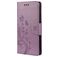 Mobigear Flowers Housse Samsung Galaxy A53 Etui Porte-Monnaie - Violet