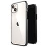 Speck Presidio Perfect Clear Geo Coque iPhone 14 Plus Coque arrière Rigide Anti-Chocs - Transparent / Noir