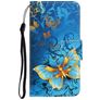 Mobigear Design Housse Xiaomi Redmi 9 Etui Porte-Monnaie - Papillon