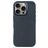 Decoded Coque iPhone 16 Pro MagSafe Coque arrière en Cuir Véritable - Bleu Marin