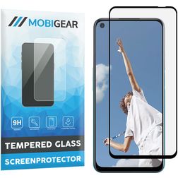 Mobigear Premium OPPO A52 Verre trempé Protection d'écran - Compatible coque - Noir