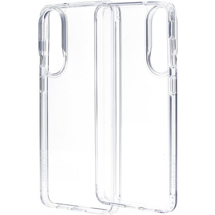 Mobiparts Classic Hardcover Transparent Samsung Galaxy S25 Edge Plastique rigide Coque arrière - Transparent