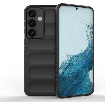 Mobigear Bumpy Samsung Galaxy S24 Plus TPU souple Coque arrière - Noir