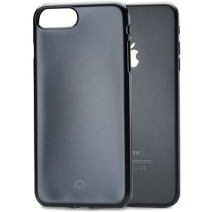 Mobilize Gelly Coque iPhone 7 Plus Coque arrière en TPU Souple - Noir