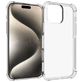 Mobigear Cushion Coque Transparente iPhone 16 Pro Max Coque arrière en TPU Souple - Transparent