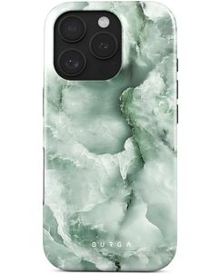Burga Tough Coque iPhone 16 Pro Max Coque arrière Rigide Anti-Chocs - Pistachio Cheesecake