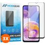 Mobigear Premium Samsung Galaxy A24 Verre trempé Protection d'écran - Compatible Coque - Noir (Lot de 3)