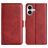 Mobigear Slim Magnet Housse iPhone 17 Etui Porte-Monnaie - Rouge