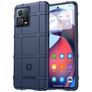 Mobigear Rugged Shield Coque Motorola Edge 30 Fusion Coque arrière en TPU Souple Anti-Chocs - Bleu