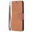 Mobigear Excellent Housse Samsung Galaxy A12 Etui Porte-Monnaie - Marron