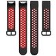 Mobigear Sport Plus Buckle Bracelet Silicone Fitbit Charge 3 Fermeture boucle ardillon - Noir / Rouge