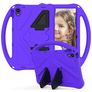 Mobigear AeroArmor Coque Lenovo Tab P11 Plus Gen 1 Coque de tablette pour enfants avec Poignée Enfants en EVA + Porte-crayon - Violet
