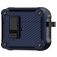 Mobigear Racing Clip Coque Apple AirPods Pro 1 Coque Rigide - Bleu