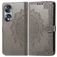 Mobigear Mandala Housse HONOR 70 Etui Porte-Monnaie - Gris