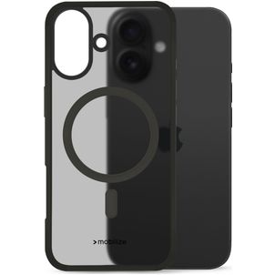 Mobilize Hybrid Pro Coque iPhone 17 MagSafe Coque arrière Rigide Anti-Chocs - Noir