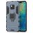Mobigear Armor Ring Huawei Mate 20 Pro Plastique rigide Coque arrière Antichoc avec bague de maintien - Bleu marine