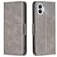 Mobigear Excellent Housse Nothing Phone (1) Etui Porte-Monnaie - Gris