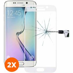 Mobigear Premium Samsung Galaxy S6 Edge Plus Verre trempé Protection d'écran - Compatible Coque (Lot de 2)