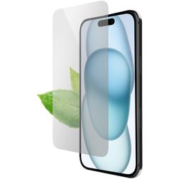 Mobiparts Recycled iPhone 15 Verre trempé Protection d'écran - Compatible Coque