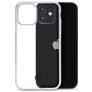 Mobilize Gelly Coque Transparente iPhone 12 Mini Coque arrière en TPU Souple - Transparent