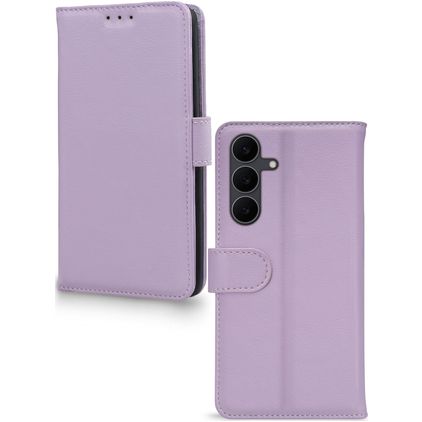 Mobilize Premium Gelly Housse Samsung Galaxy S25 FE Etui Porte-Monnaie - Violet